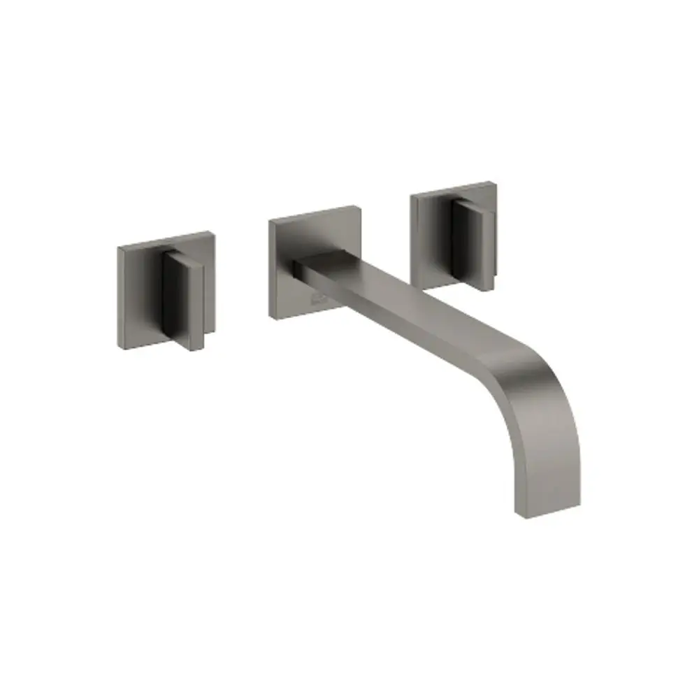 Dornbracht-MEM-Waschtisch-Wandbatterie-ohne Ablaufgarnitur-Ausladung 240mm-Dark Platinum gebürstet, 36717782-99 Galeriebild 1